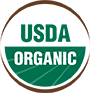 Icon representing organic food